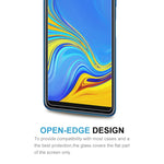 Pellicola vetro temperato 0,26 mm per Galaxy A7 2018