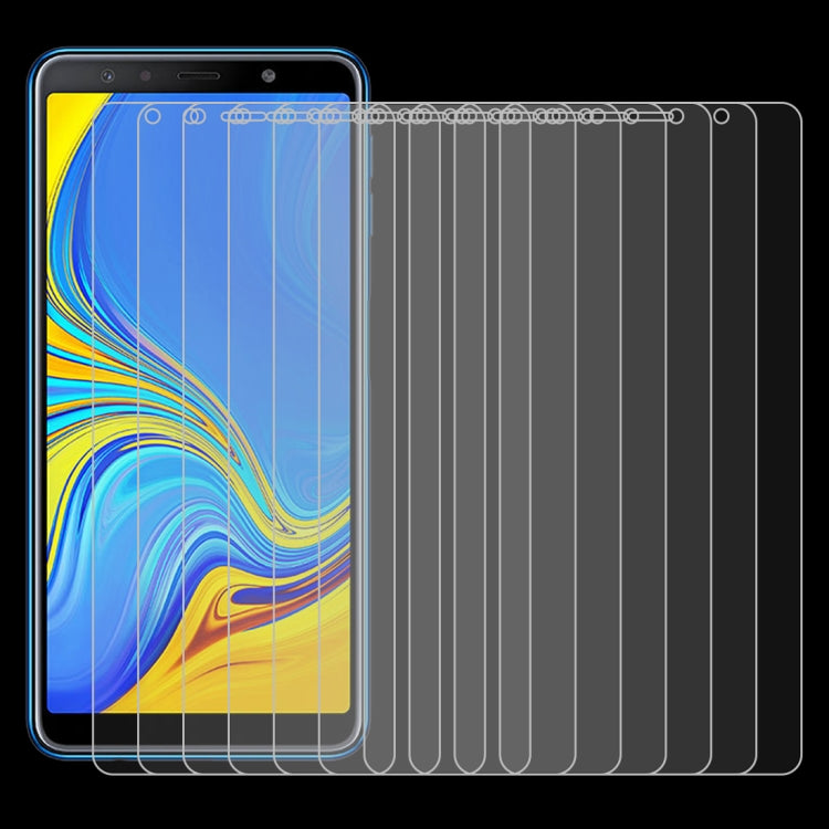Pellicola vetro temperato 0,26 mm per Galaxy A7 2018