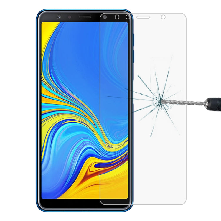 Pellicola in vetro temperato 0,26mm per Samsung Galaxy A7 2018