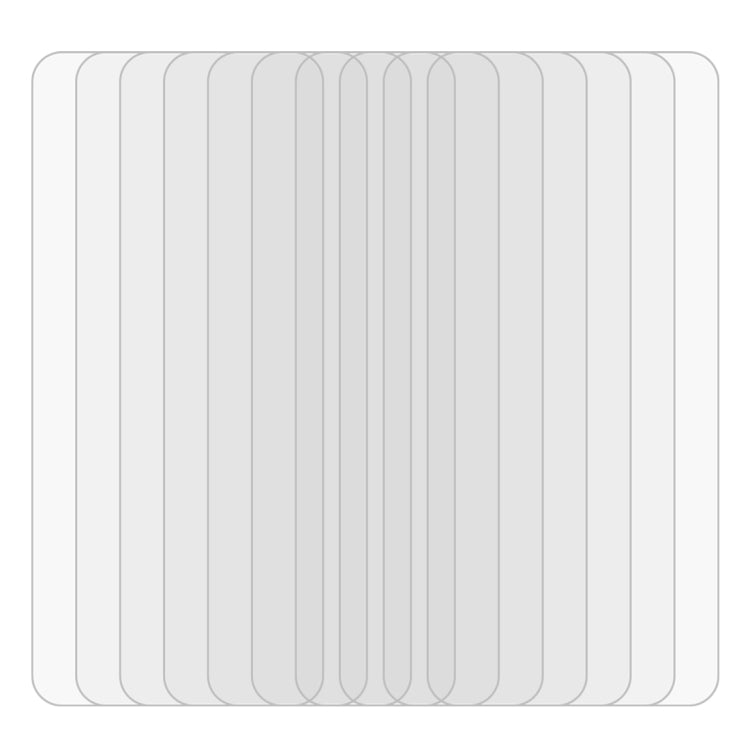 Pellicola in vetro temperato 9H per Galaxy A80 e A90 10 pezzi