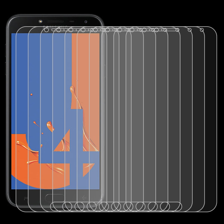 Pellicola Vetro Temperato 9H 0,26mm per Samsung Galaxy J4 10 pezz