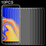 Pellicola vetro temperato 0,26 mm per Samsung Galaxy J4+ 10 pezzi
