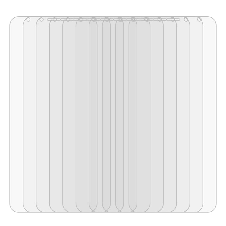 Pellicola vetro temperato 0,26 mm per Samsung Galaxy J4+ 10 pezzi