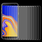 Pellicola vetro temperato 0,26 mm per Samsung Galaxy J4+ 10 pezzi