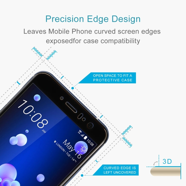Pellicola vetro temperato HTC U11 0,33 mm 9H 25 pezzi