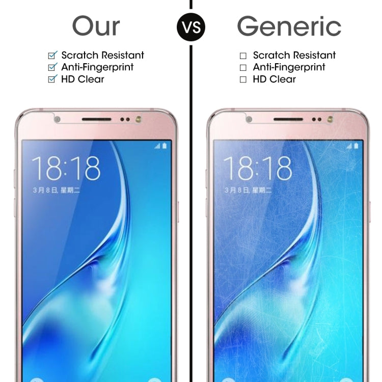 Pellicola vetro temperato per Galaxy J5 2017 versione USA 10 pezz