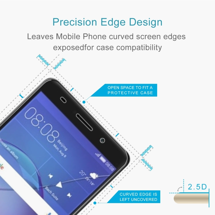 Pellicola vetro temperato per Huawei Y3 2017 10 pezzi