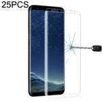 Pellicola vetro temperato per Samsung Galaxy S8 25 pezzi