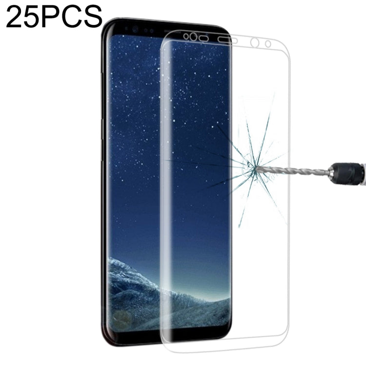 Pellicola vetro temperato per Samsung Galaxy S8 25 pezzi