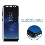 Pellicola vetro temperato curva 3D per Samsung Galaxy S8