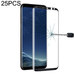 Pellicola vetro temperato per Samsung Galaxy S8 Plus 25 pezzi