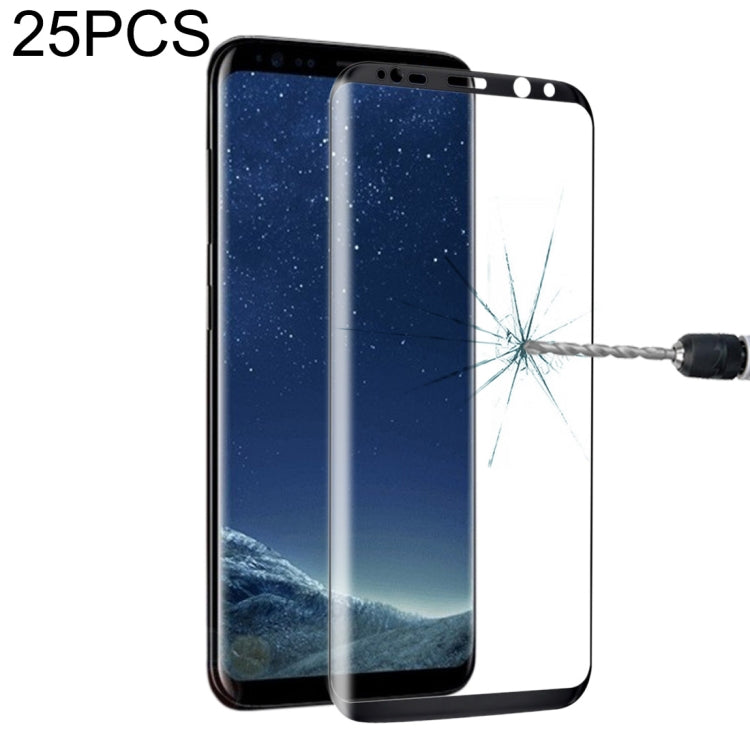 Pellicola vetro temperato per Samsung Galaxy S8 Plus 25 pezzi