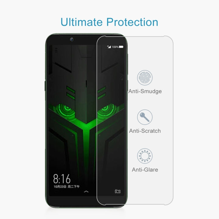 Pellicola vetro temperato 0,26 mm per Xiaomi Black Shark Helo