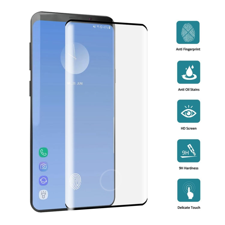 Pellicola vetro temperato 3D 0,3mm 9H per Galaxy S10+