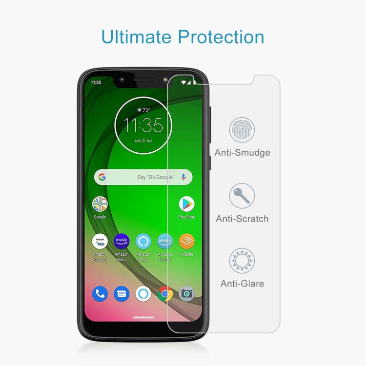 Pellicola in vetro temperato 9H per Motorola Moto G7 Play 10 pezz