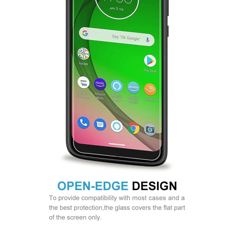 Pellicola in vetro temperato 9H per Motorola Moto G7 Play 10 pezz