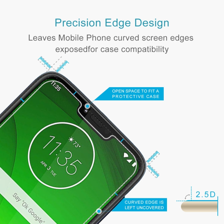 Pellicola vetro temperato 9H per Motorola Moto G7 Power