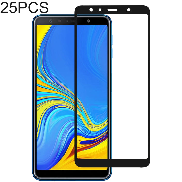 Pellicola vetro temperato per Samsung Galaxy A7 2018 - 25 pezzi