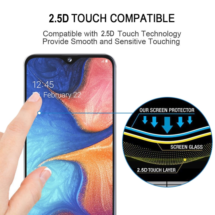Pellicola vetro temperato per Galaxy A5 2016 25 pezzi