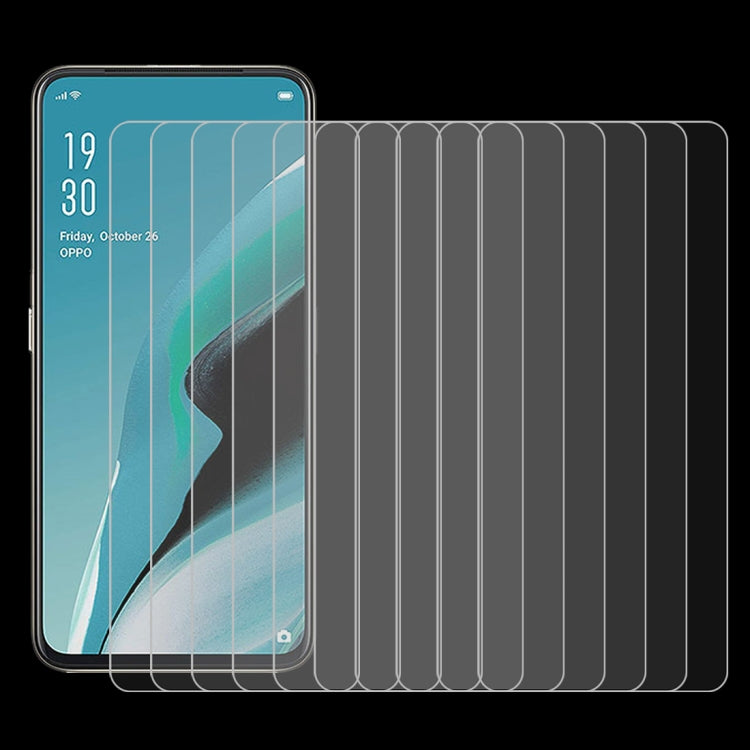 Pellicola vetro temperato per OPPO Reno2 F 0,26mm 9H 10 pezzi