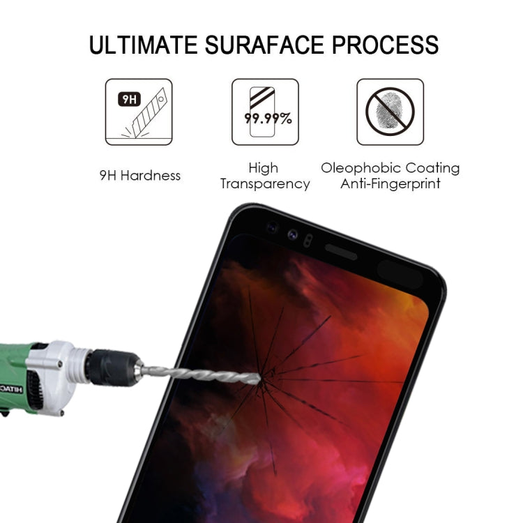 Pellicola vetro temperato Full Cover per Google Pixel 4 XL