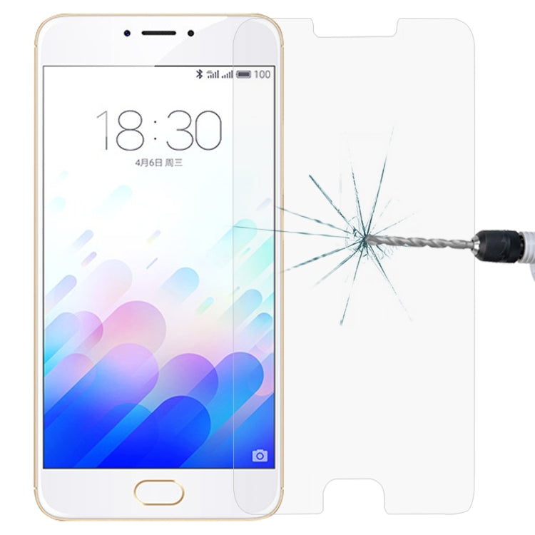 Pellicola vetro temperato per Meizu M3 Note 9H 2.5D