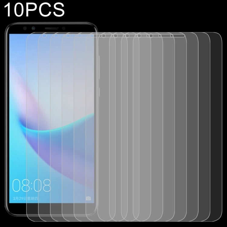 Set 10 pellicole vetro temperato 0,26mm 9H per Huawei Enjoy 8