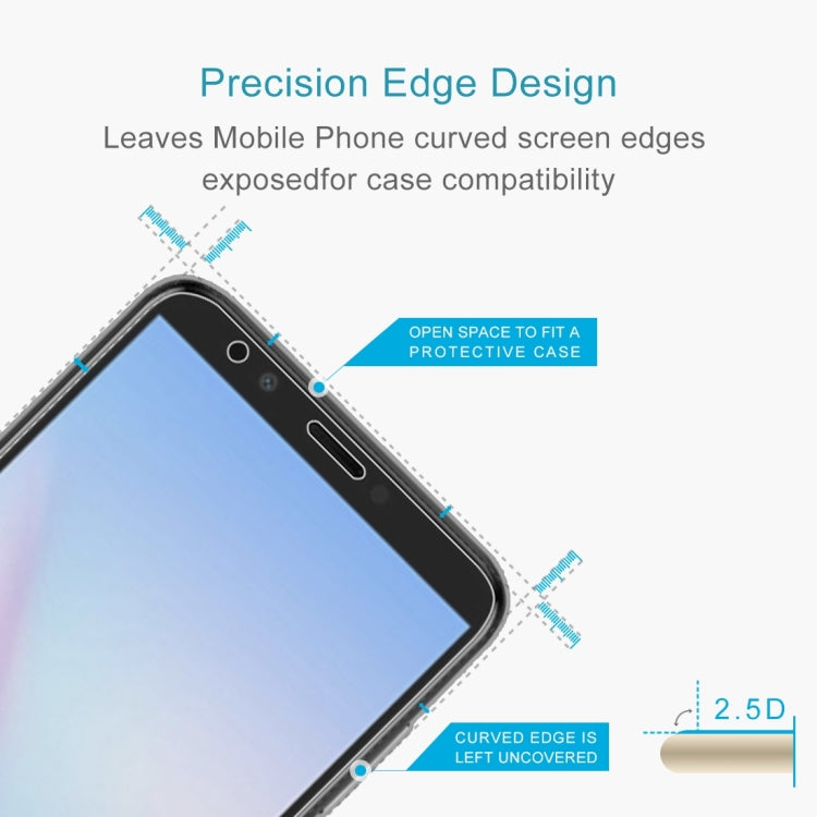 Set 10 pellicole vetro temperato 0,26mm 9H per Huawei Enjoy 8