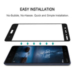 Pellicola vetro temperato Full Cover per Nokia 7