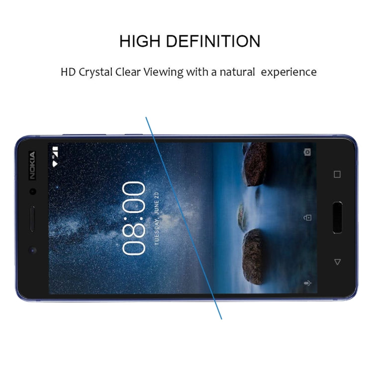 Pellicola vetro temperato Full Cover per Nokia 5.1