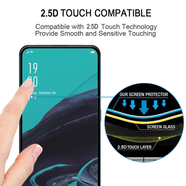 Pellicola vetro temperato per OPPO Reno 2 copertura totale