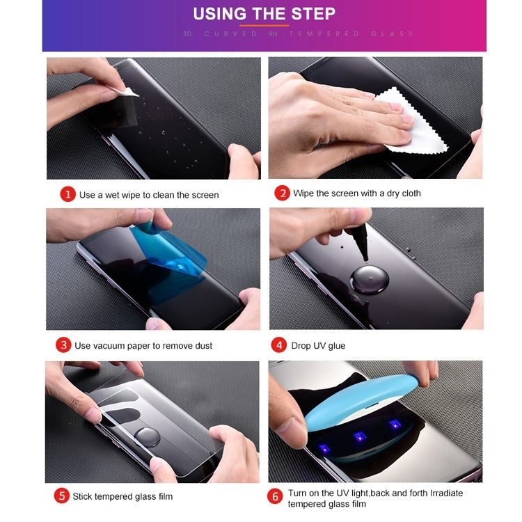 Vetro temperato curvato a liquido UV per Meizu 18