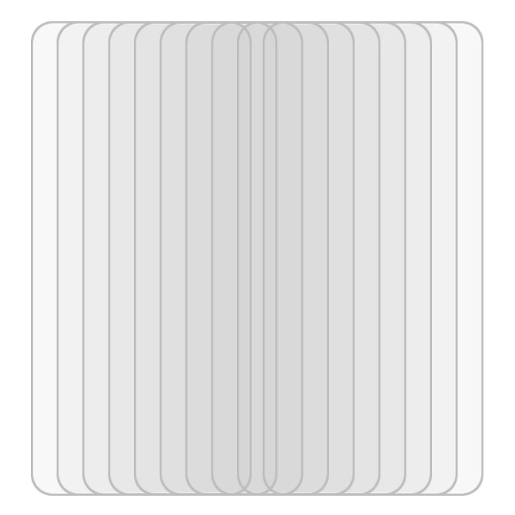 Pellicola vetro temperato Huawei Enjoy 10 Plus 9H 10 pezzi