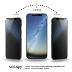 Pellicola in vetro temperato anti-spia per Huawei P20 Pro