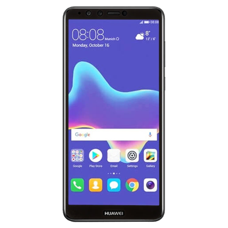 Pellicola vetro temperato antigraffio per Huawei Y9 2018