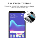 Pellicola vetro temperato antigraffio per Huawei Y9 2018