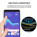 Pellicola vetro temperato antigraffio per Huawei Y9 2018
