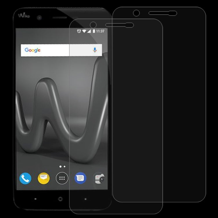 Pellicola vetro temperato per Wiko Harry 9H 0,26 mm 2 pezzi