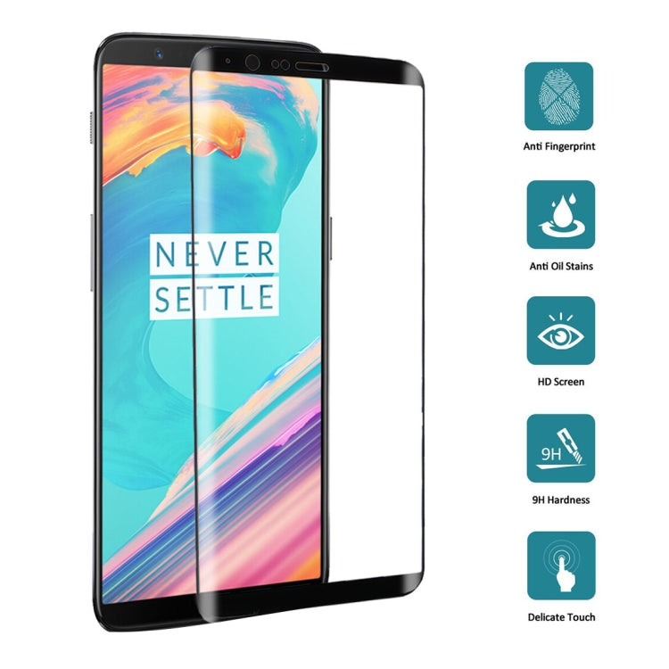 Pellicola vetro temperato per OnePlus 5T 9H HD 3D