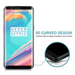Pellicola vetro temperato per OnePlus 5T 9H HD 3D