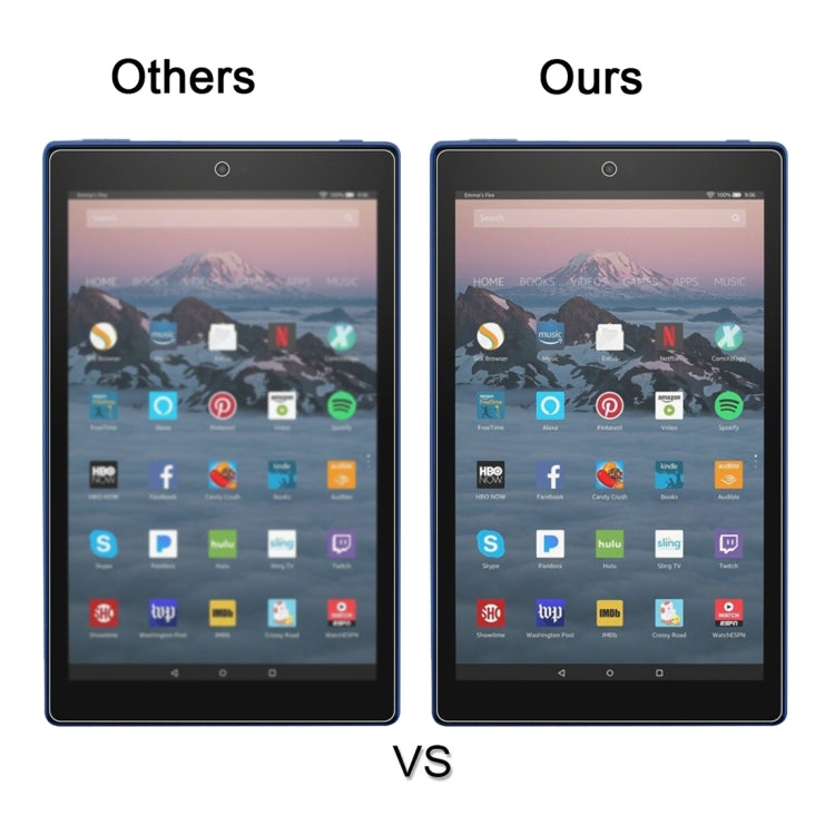 Pellicola in vetro temperato per Amazon Kindle Fire HD 10 2017