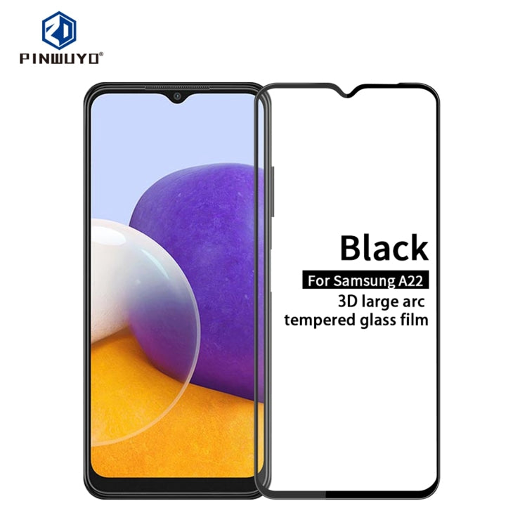 Pellicola vetro temperato 3D per Samsung Galaxy A22 4G