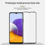Pellicola vetro temperato 3D per Samsung Galaxy A22 4G