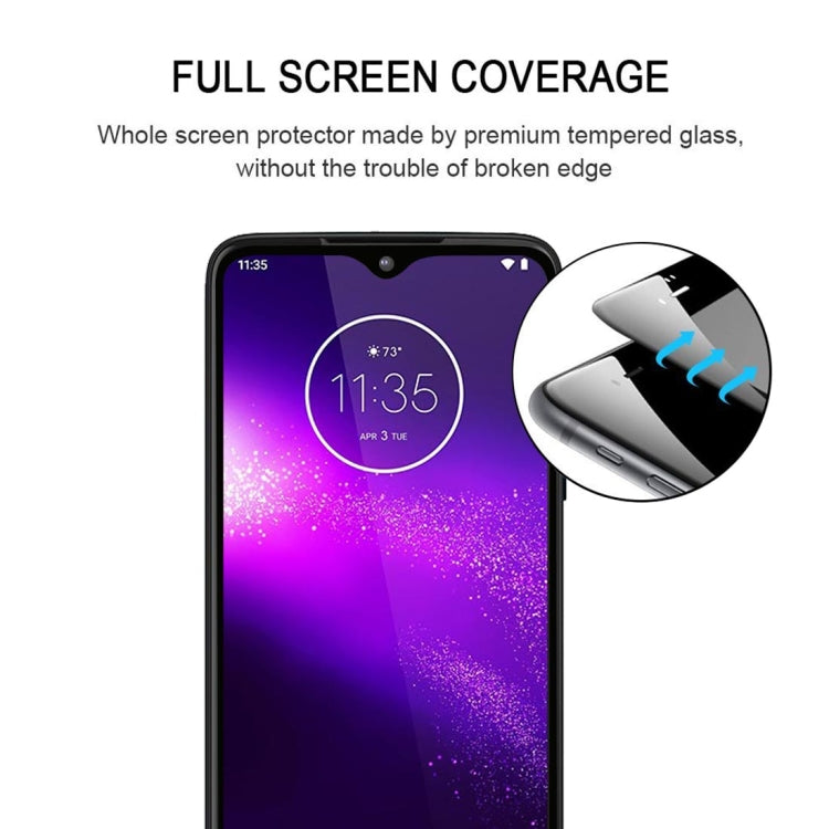 Pellicola vetro temperato full glue per Motorola One Macro