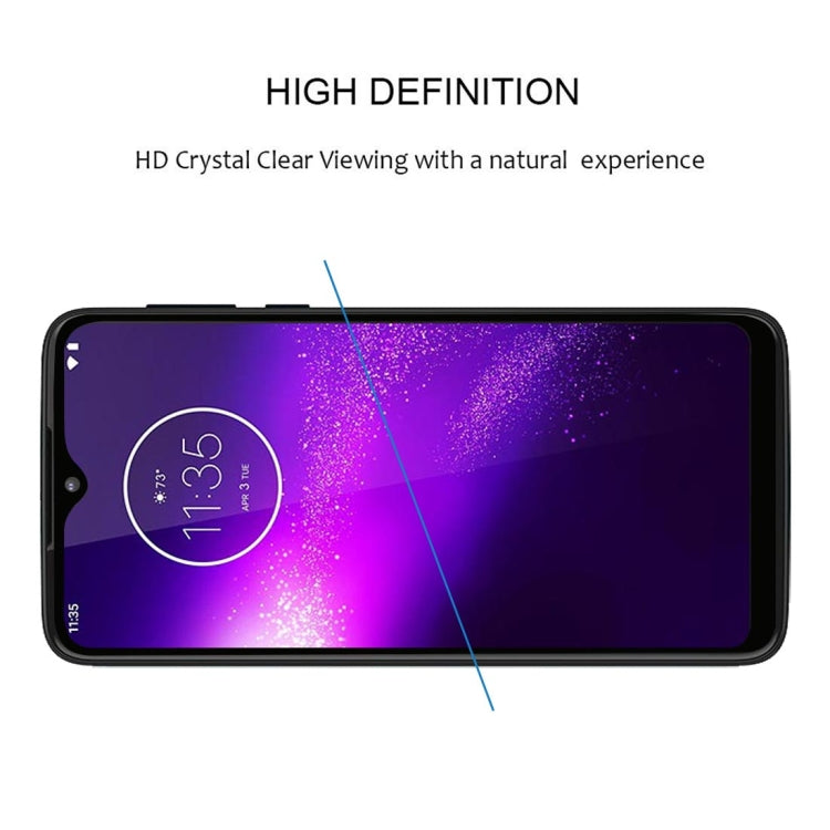 Pellicola vetro temperato full glue per Motorola One Macro