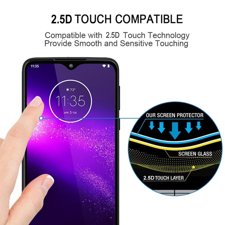 Pellicola vetro temperato full glue per Motorola One Macro