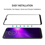 Pellicola vetro temperato full glue per Motorola One Macro