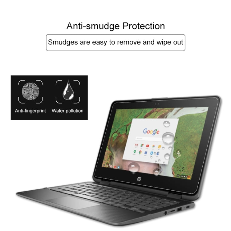 Pellicola vetro temperato HD per HP Chromebook x360 11 G1 EE 11,6" - immagine 4