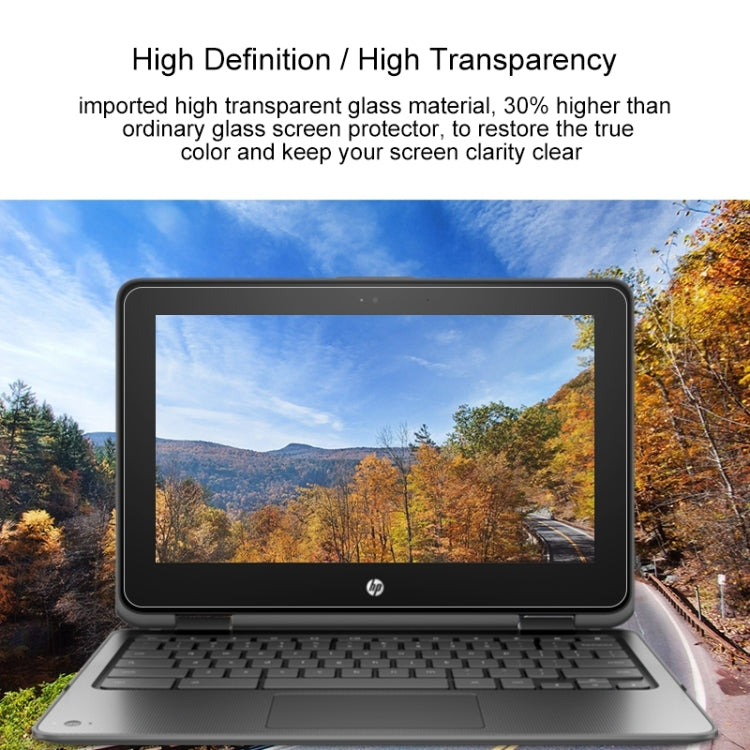 Pellicola vetro temperato HD per HP Chromebook x360 11 G1 EE 11,6" - immagine 5