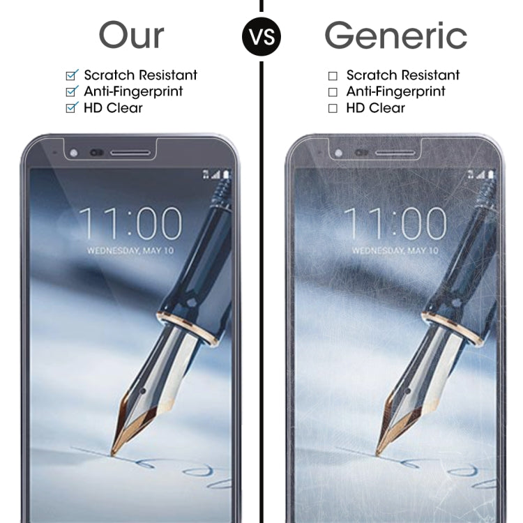 Pellicola in vetro temperato 9H per LG Stylo 3 Plus